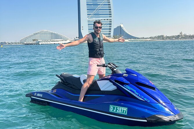 Supercharge Jet Ski Ride DUBAI Views + FREE PICS, VIDS & COFFEE - The landmark views from the water