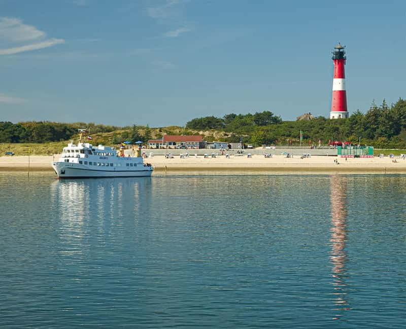Sylt: Boat tour - afternoon cruise | coffee & cake available - Leaving Hörnum on the MS Adler VI