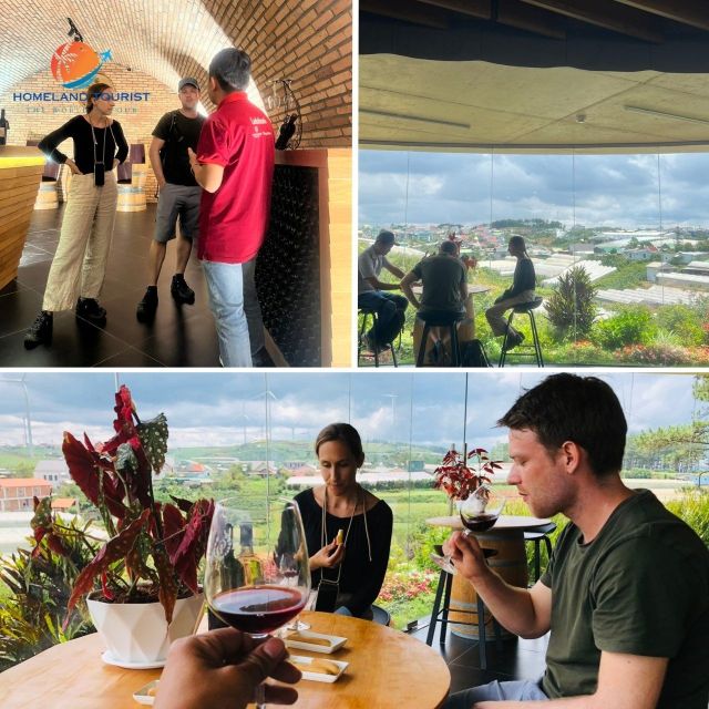 Tea & Coffee Tour - Seeing the handmade detail at Linh Phuoc Pagoda