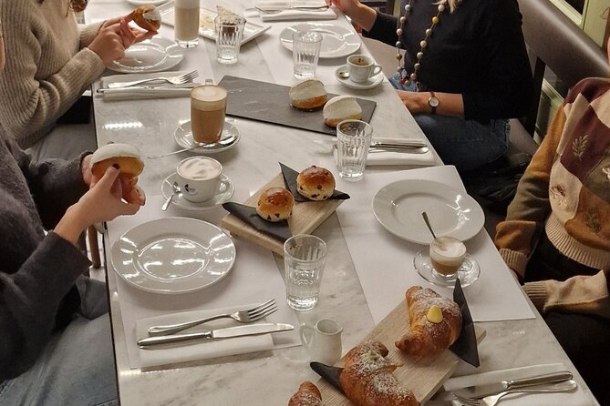 Trastevere Breakfast to Lunch Food Tour: Coffee, Maritozzi & Wine - Ercoli Trastevere starts the morning with a cornetto