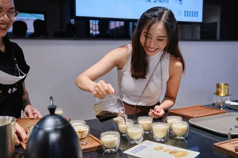 Vietnamese Coffee 101 Workshop - Tasting the five featured Vietnamese drinks