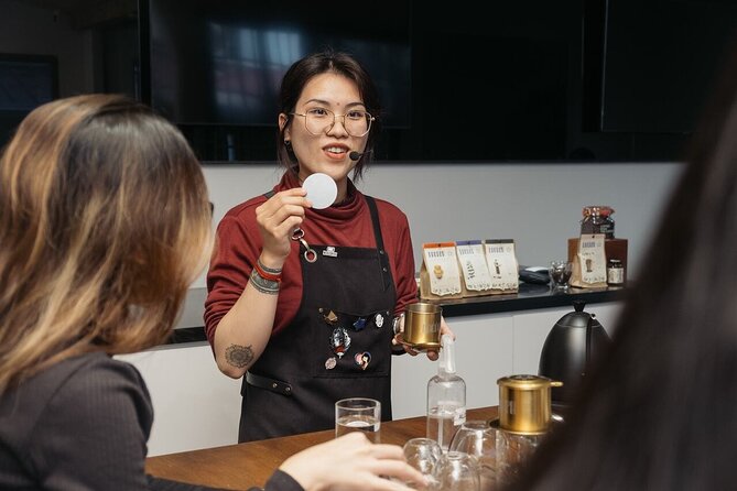 Vietnamese Coffee & Culture Exploration in Hồ Chí Minh City - Brewing two Lacàph blends by hand