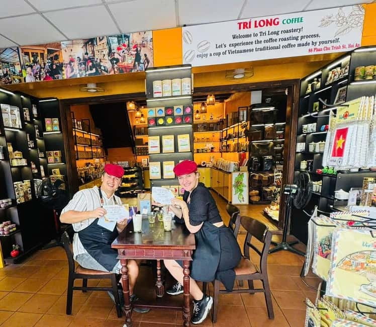 Vietnamese Coffee Making Class in Hoi An - Roasting raw beans into a familiar cup