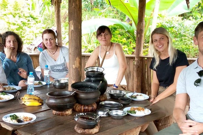 Waterfalls, Coffee, Hotsprings, Food Cuisine, & Serval Wildlife - Swimming at Kikuletwa Hot Springs