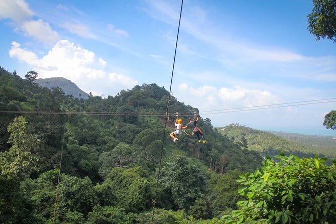 Zipline & Coffee with Waterfall Views in Koh Samui - What the $84.71 price really covers
